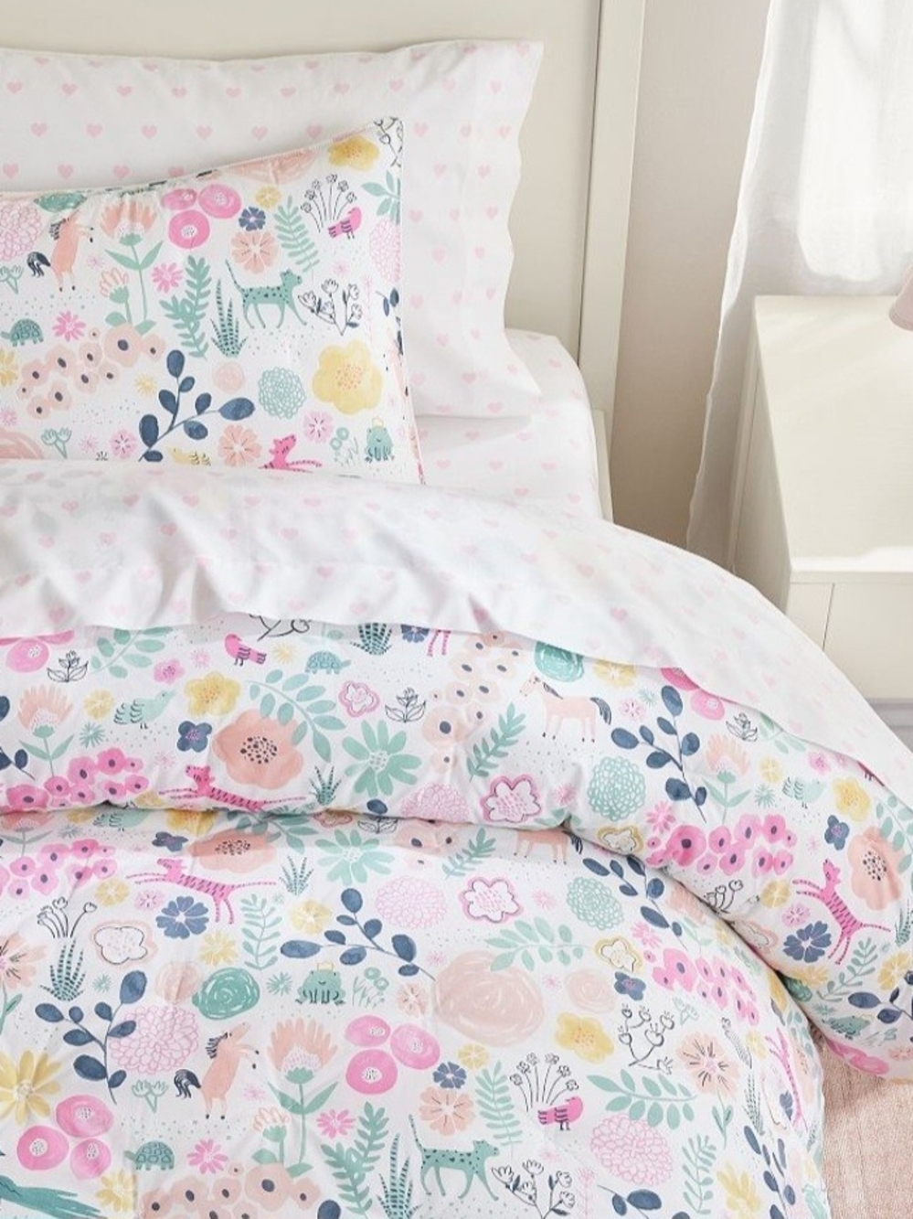 Pottery Barn Kids Twin Comforter Sashas Garden
